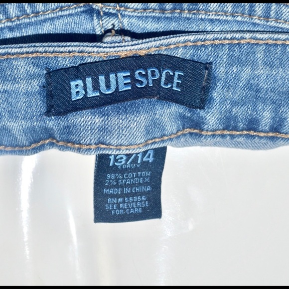 Distressed blue spice jeans - Picture 5 of 6
